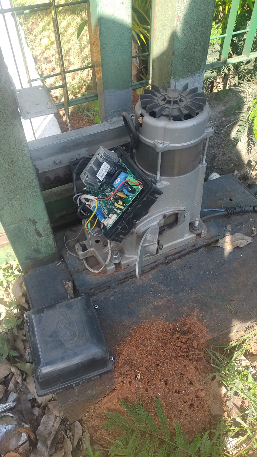 Manutenção preventiva de portão automático